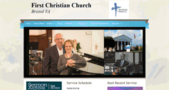 Desktop Screenshot of firstchristianchurchofbristol.org