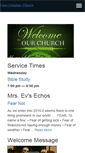 Mobile Screenshot of firstchristianchurchofbristol.org